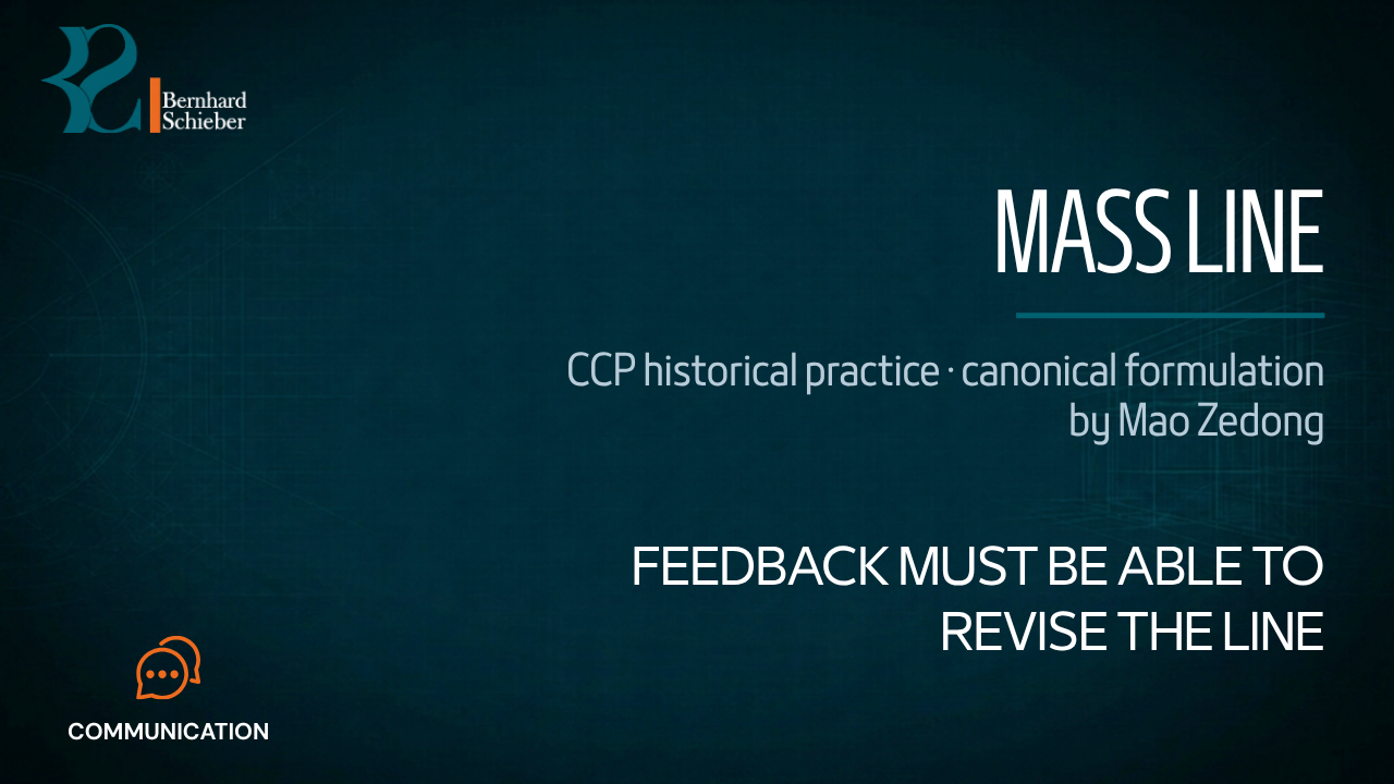 Mass Line — Feedback must be able to revise the line. Executive Insight Brief 385 by Bernhard Schieber.